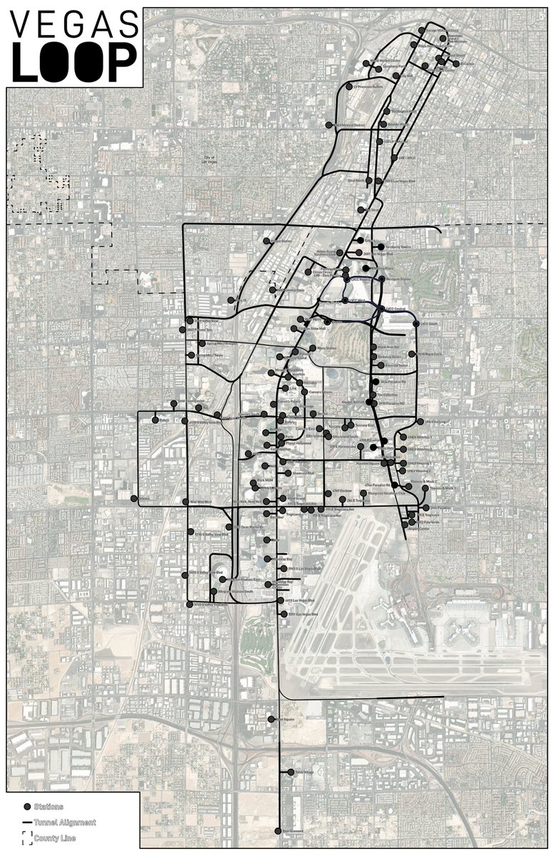 Clark County approves 19 additional Vegas Loop stations - total entitled now 123